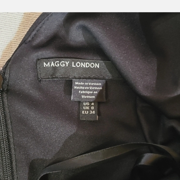 Maggy London Classic Black Jumpsuit - Picture 5 of 8